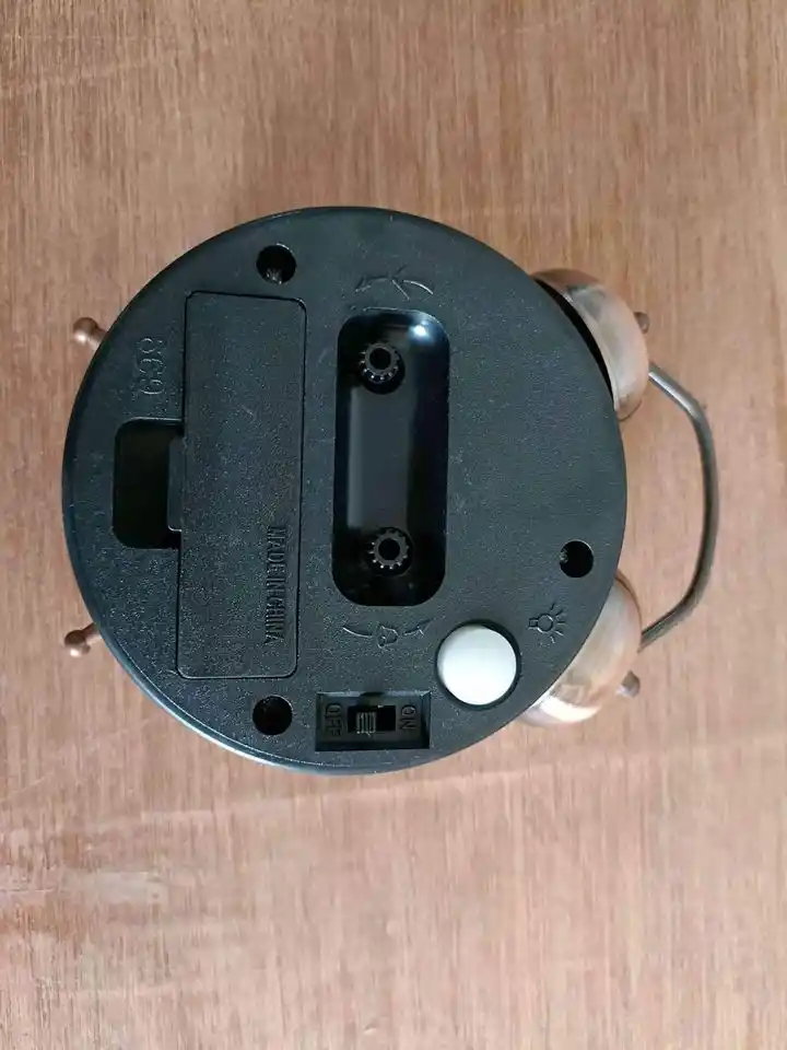 Twin bell alarm clock