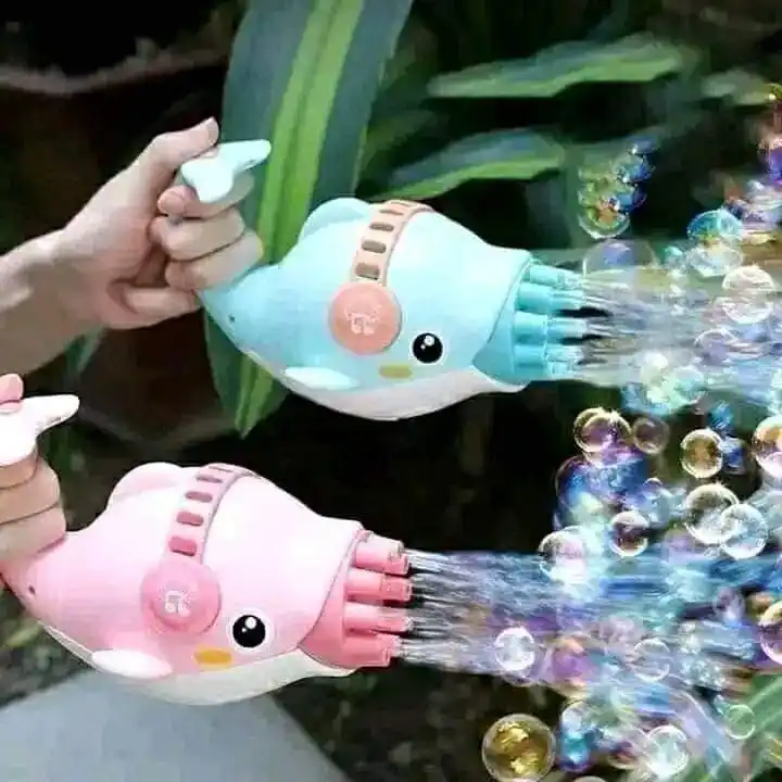 Dolphin bubble gun