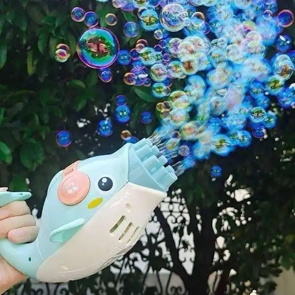 Dolphin bubble gun