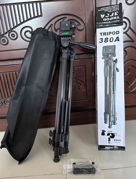 Tripod 380A For Camera stand With phone Holder