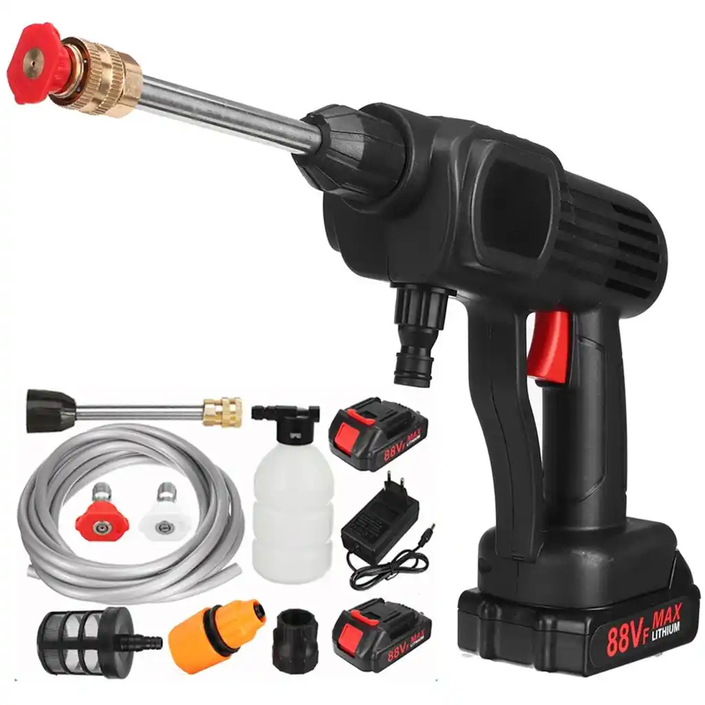 RECHARGEABLE CORDLESS HIGH PRESSURE CAR WASHER GUN