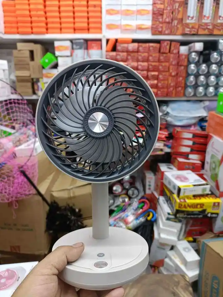 DP 7639 Model Rechargble Portable Table Fan