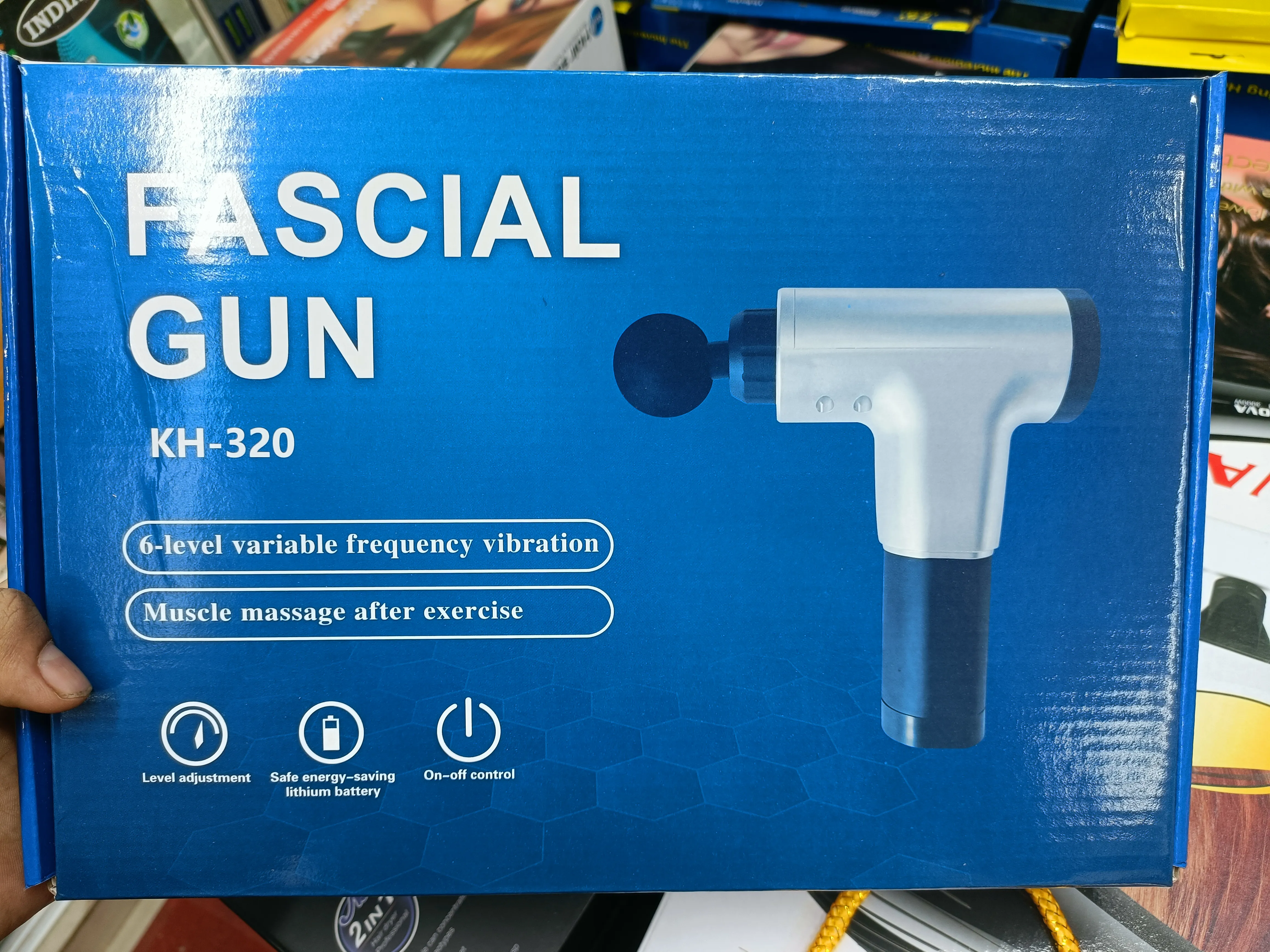 Facial body massage gun(rechargble)