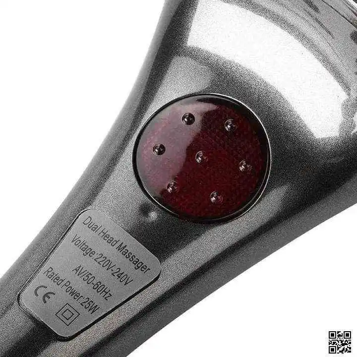 Double Head Massage With Heat Function