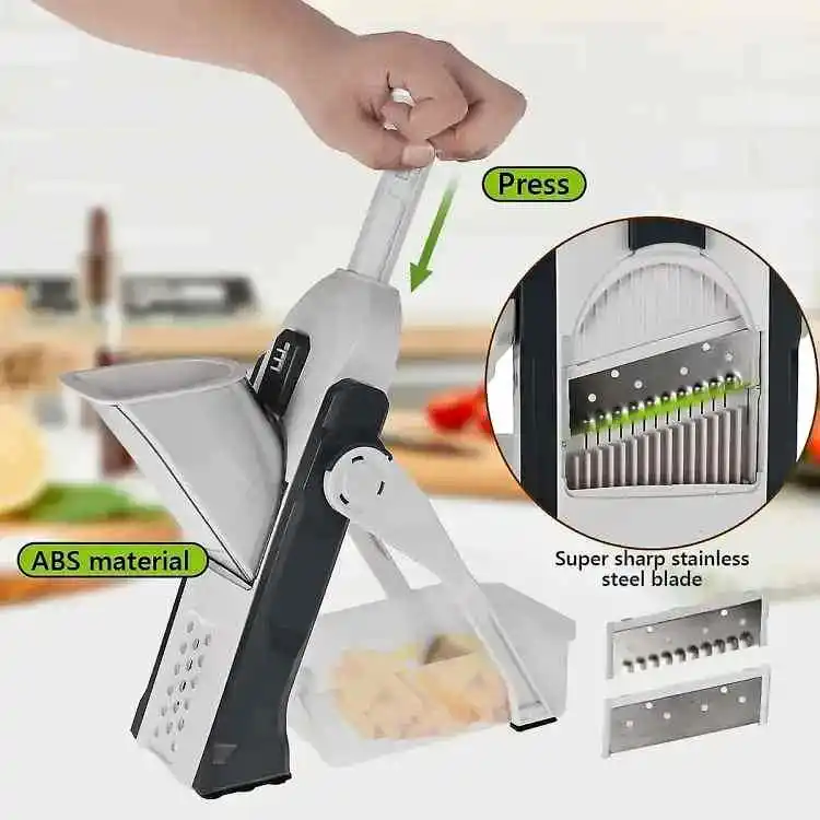Mandoline vegetable cutter and slicer