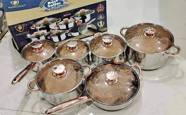 Kaisa Villa Cookware Set(12 pcs set)