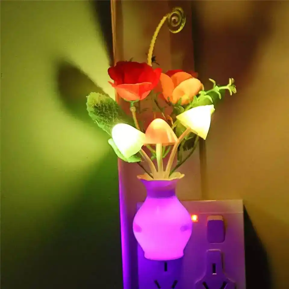 Sensor flower led light