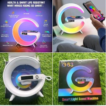 Smart Sound Machine Wake Up Light Alarm Clocks