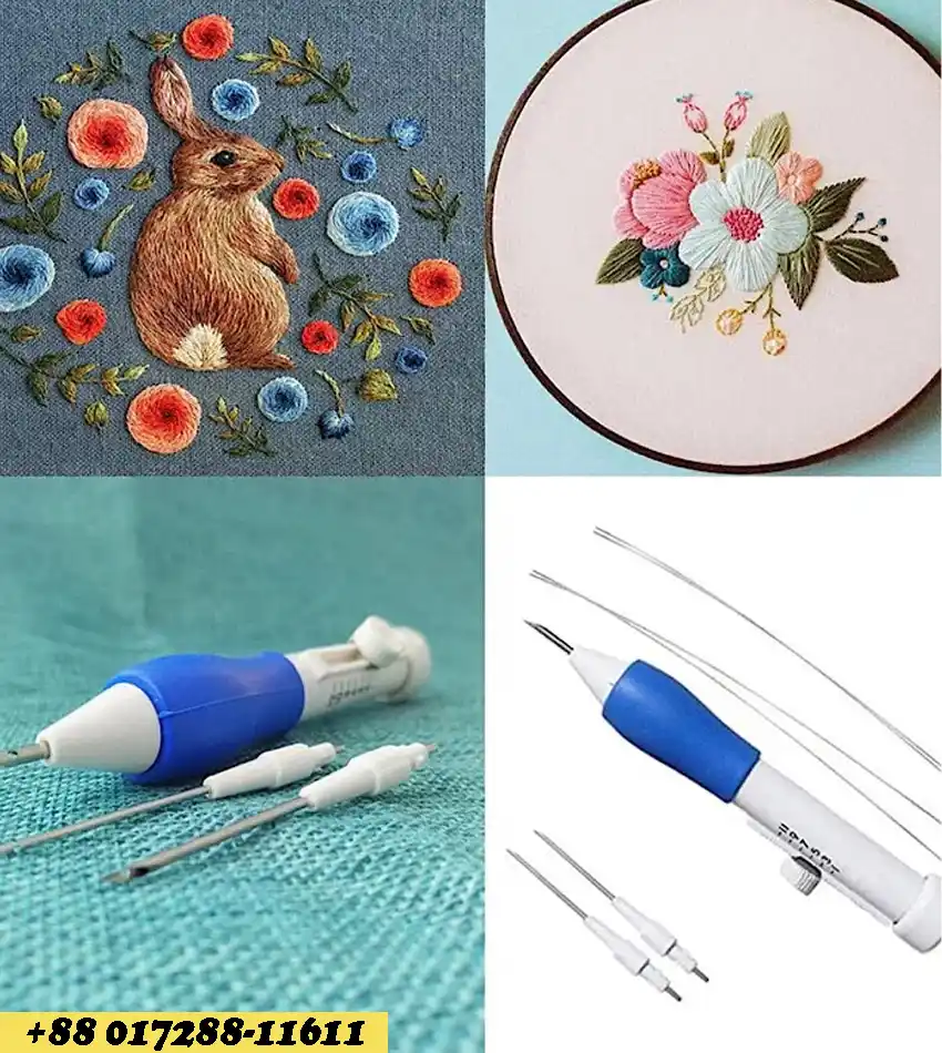 Embroidery punch neddle