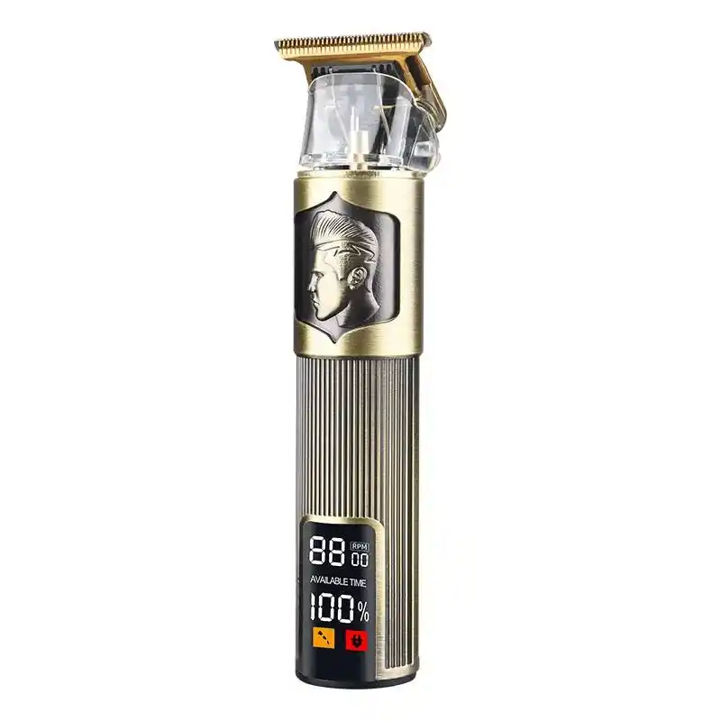 T 12 Hair trimmer rechargeable high quality with digital display)