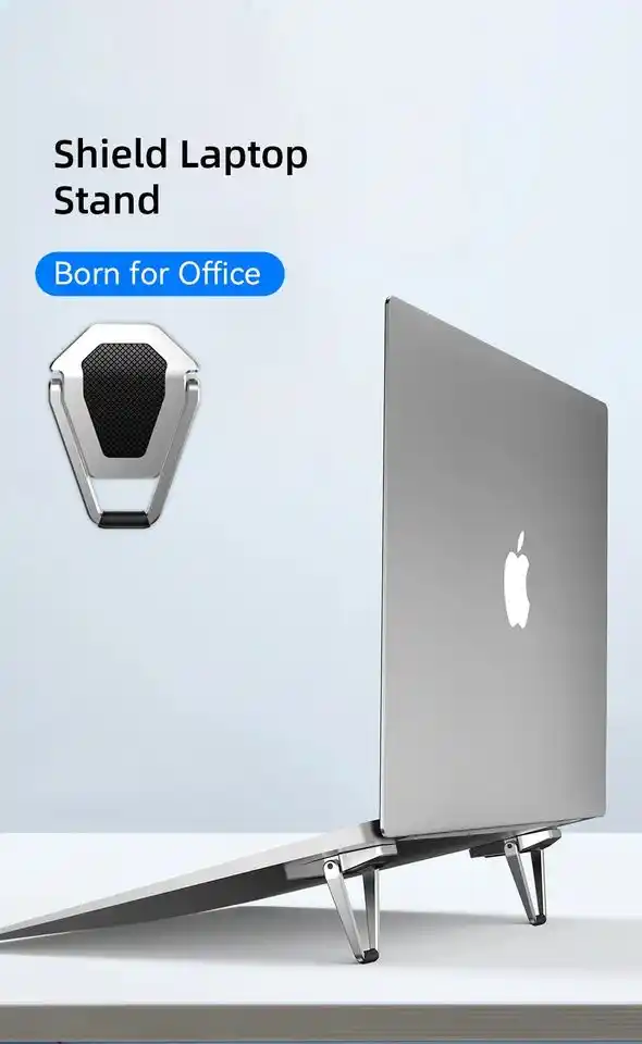 Portable mini metal laptop stand (2 pcs)