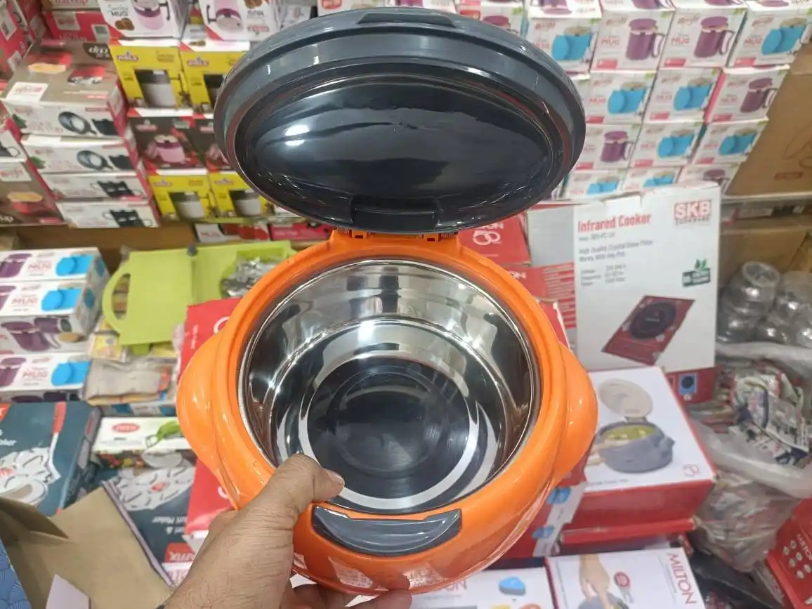 Milton Microwow One Touch Insulated Inner Stainless Steel Casserole
