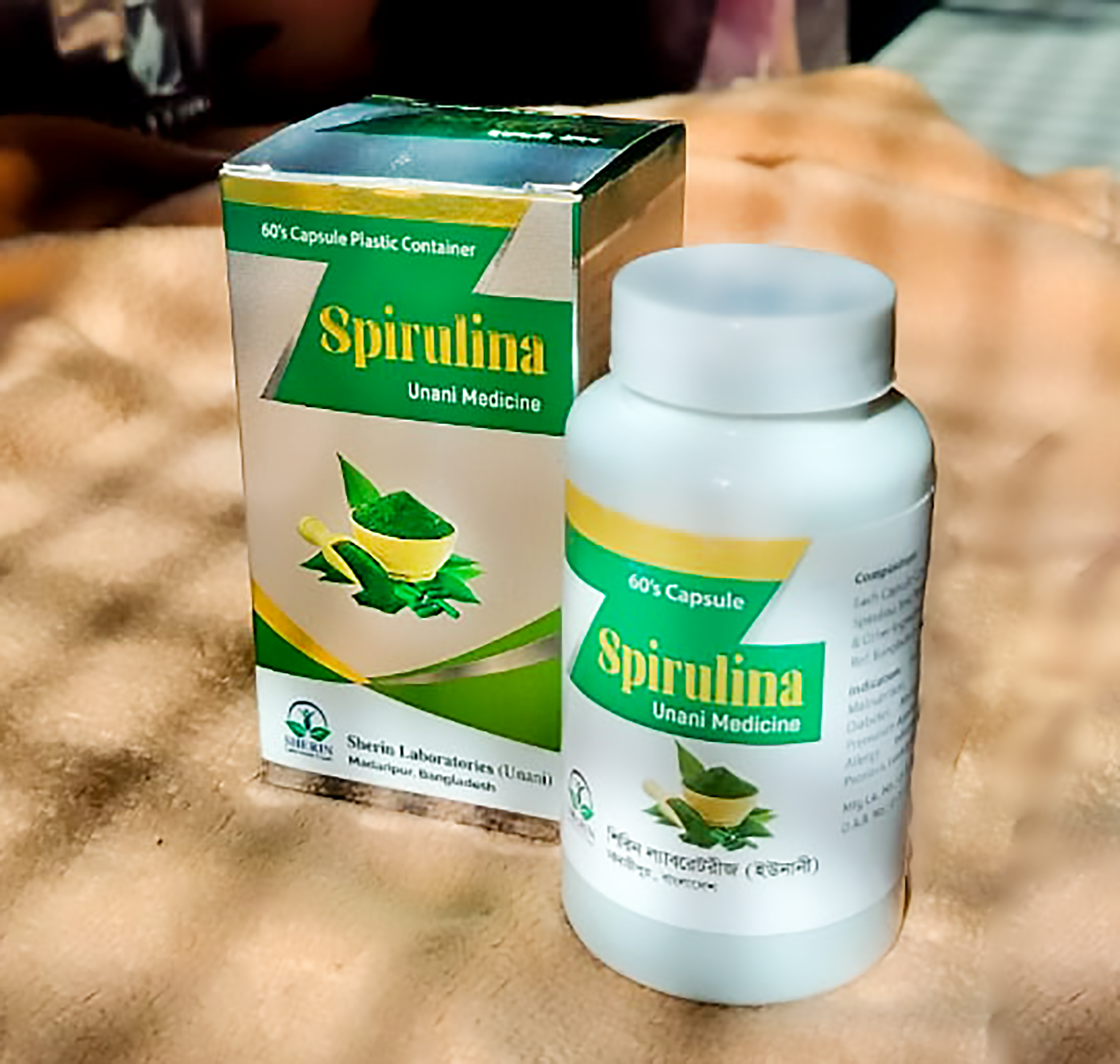 Spirulina 60 Cap