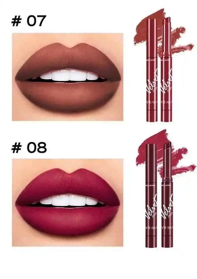 𝐇𝐀𝐍𝐃𝐀𝐈𝐘𝐀𝐍 𝐌𝐚𝐤𝐞𝐮𝐩 𝐕𝐞𝐥𝐯𝐞𝐭 𝐌𝐚𝐭𝐭𝐞 𝐉𝐮𝐬𝐭 𝐀 𝐊𝐢𝐬𝐬 𝐋𝐢𝐩𝐬𝐭𝐢𝐜𝐤