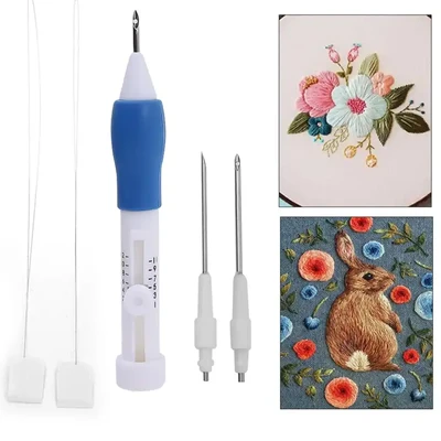 Embroidery punch neddle